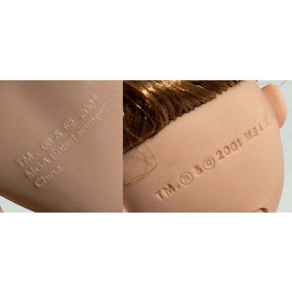 Bratz Meygan Xpress It 2002 Green Eyes Burgundy Lips Nude Doll Only MGA - Picture 10 of 12